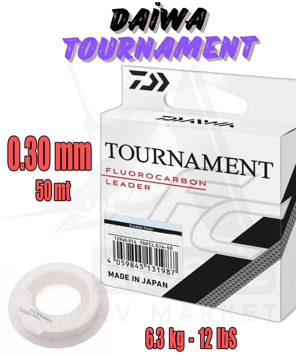 Daiwa Tournament FC Leader Fluoro Carbon Lider Misina 0.30 mm 50 mtDAİWA