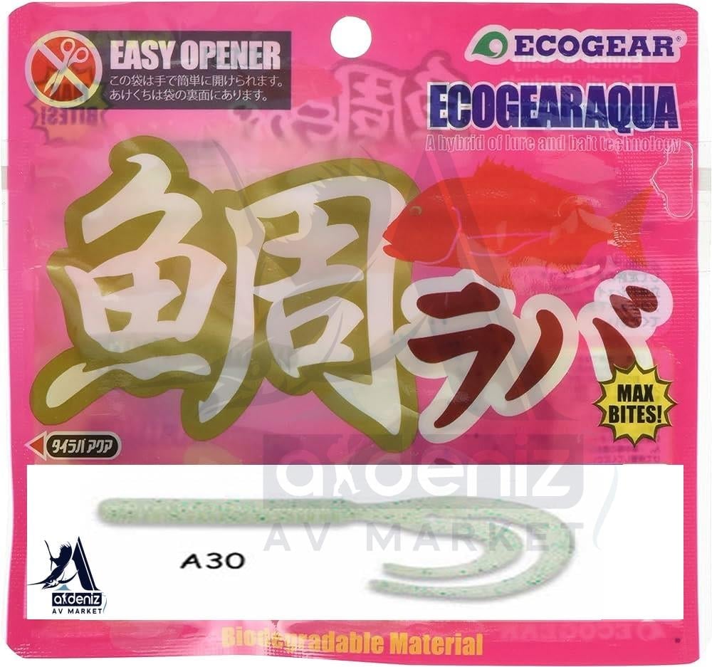 ECOGEAR Aqua Tairaba Curly 95 6pcs #A30