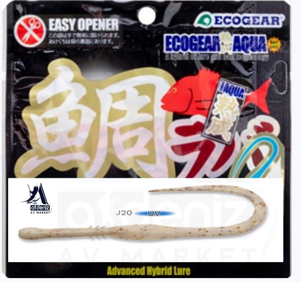 ECOGEAR Jukusei Aqua Tairaba Kuwase Curly Slim 75 12pcs #J20ECOGEAR