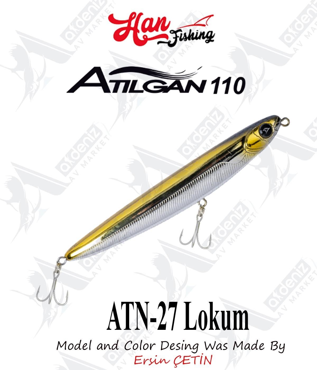 Hanfish Atılgan 110F WTD Su Üstü Maket #ATN-27 LokumHAN FİSHİNG