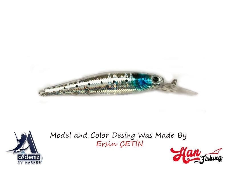 Hanfish Kapan 65mm #KP14-Naturel MulletHAN FİSHİNG