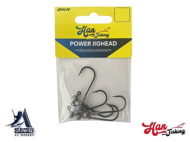 Hanfish Power Jighead 2 Gr Hook Size:2/0 (5 pcs)