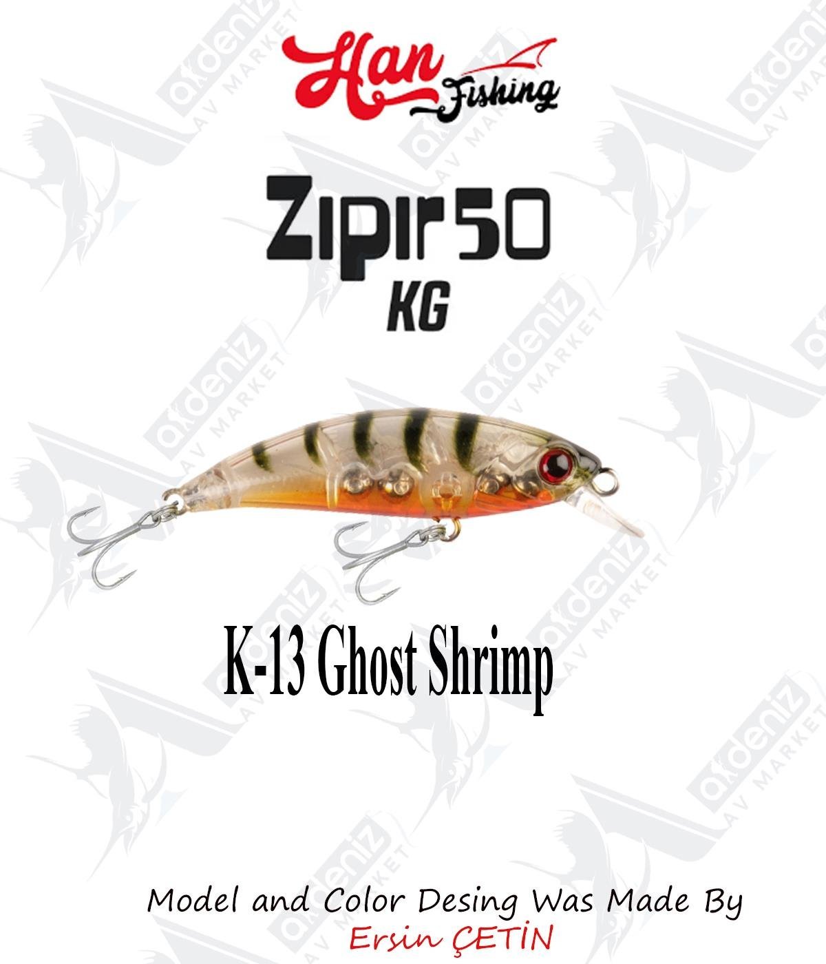 Hanfish Zıpır Kısa Gaga K-13 Ghost ShrimpHAN FİSHİNG