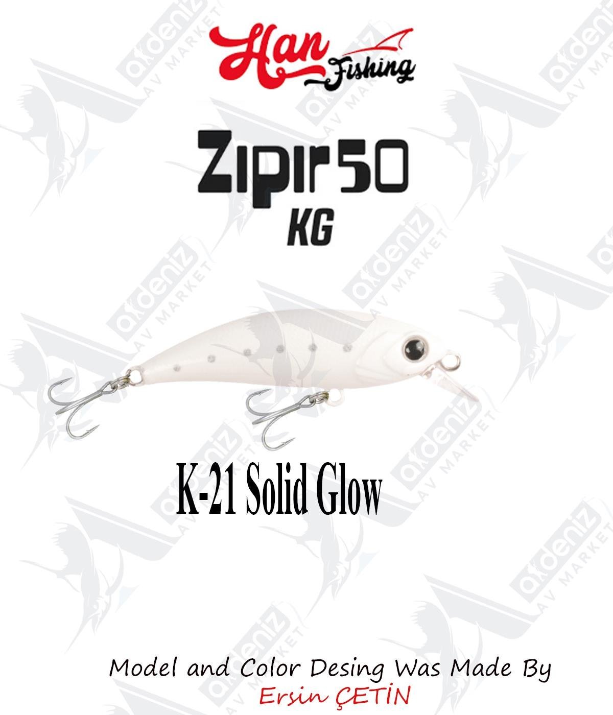 Hanfish Zıpır Kısa Gaga K-21 Solid GlowHAN FİSHİNG