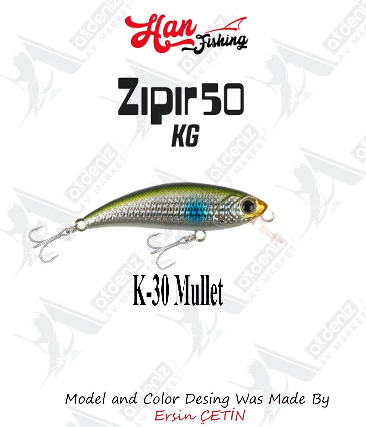 Hanfish Zıpır Kısa Gaga K-30 MulletHAN FİSHİNG