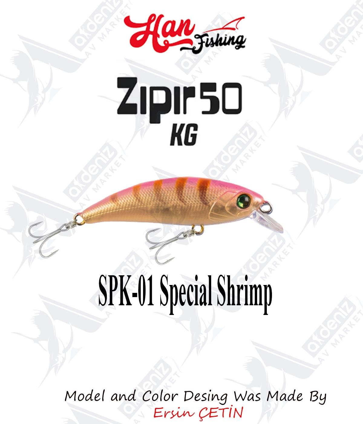 Hanfish Zıpır Kısa Gaga SPK-01 Special ShrimpHAN FİSHİNG