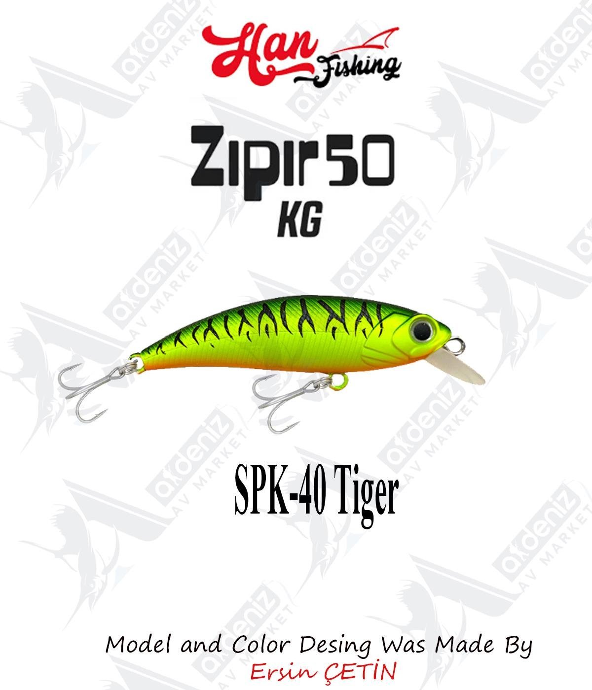 Hanfish Zıpır Kısa Gaga SPK-40 TigerHAN FİSHİNG