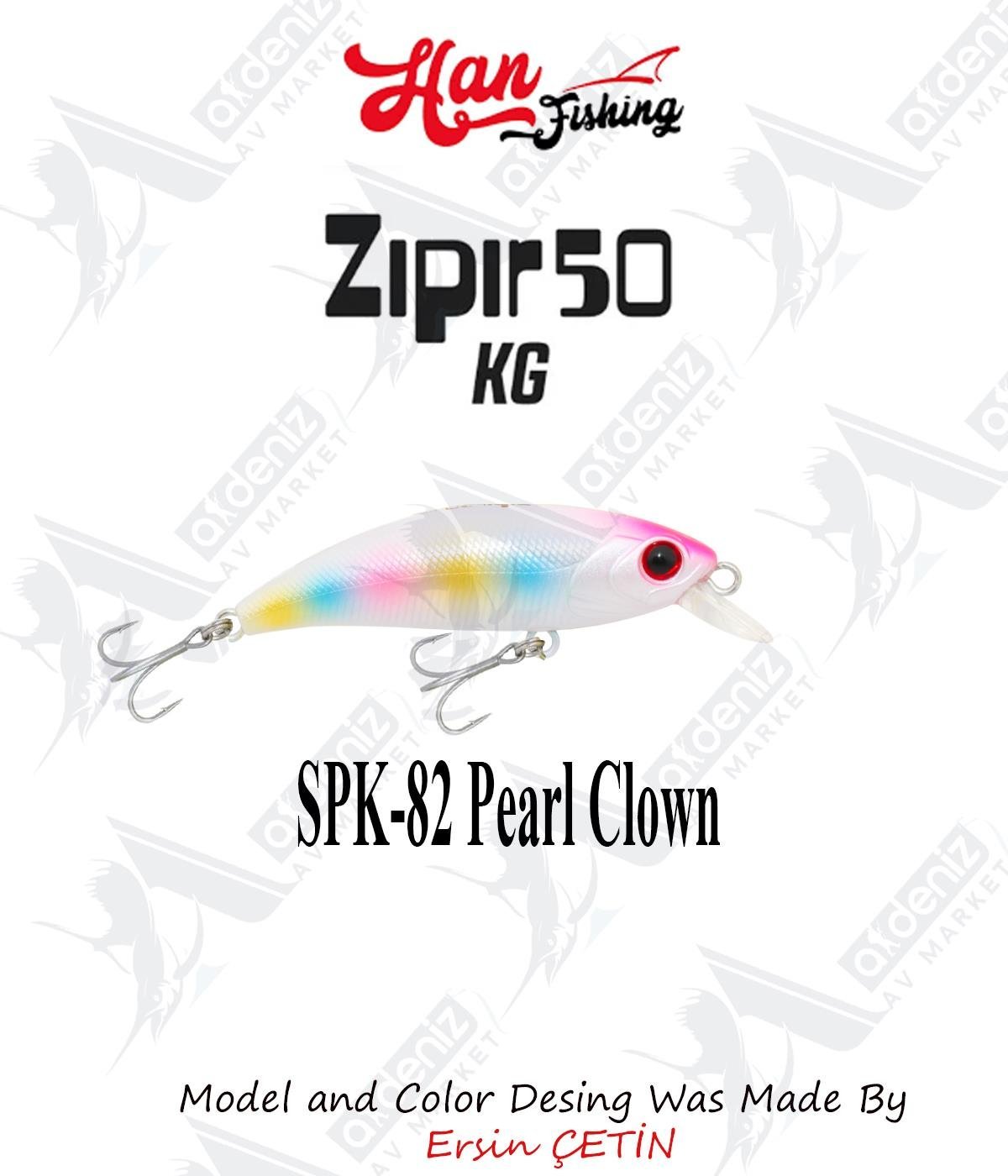 Hanfish Zıpır Kısa Gaga SPK-82 Pearl ClownHAN FİSHİNG