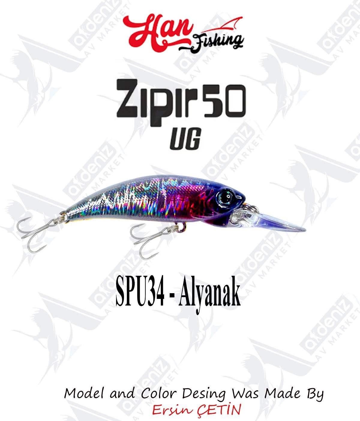 Hanfish Zıpır Uzun Gaga SPU-34 AlyanakHAN FİSHİNG