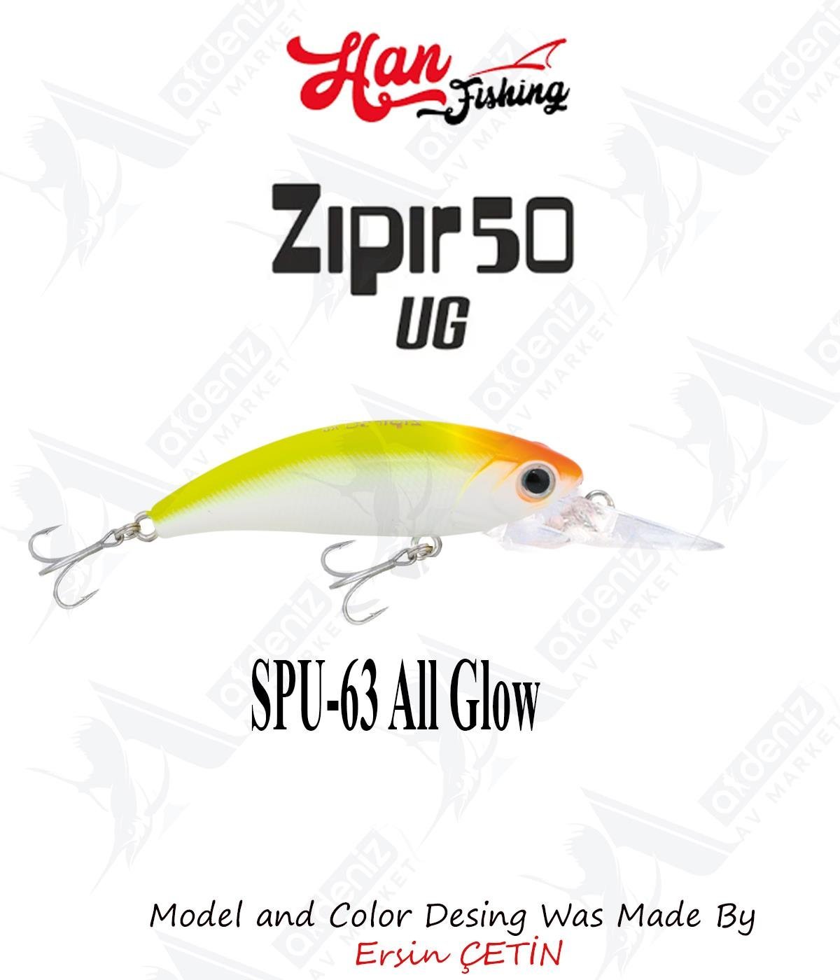 Hanfish Zıpır Uzun Gaga SPU-63 All GlowHAN FİSHİNG