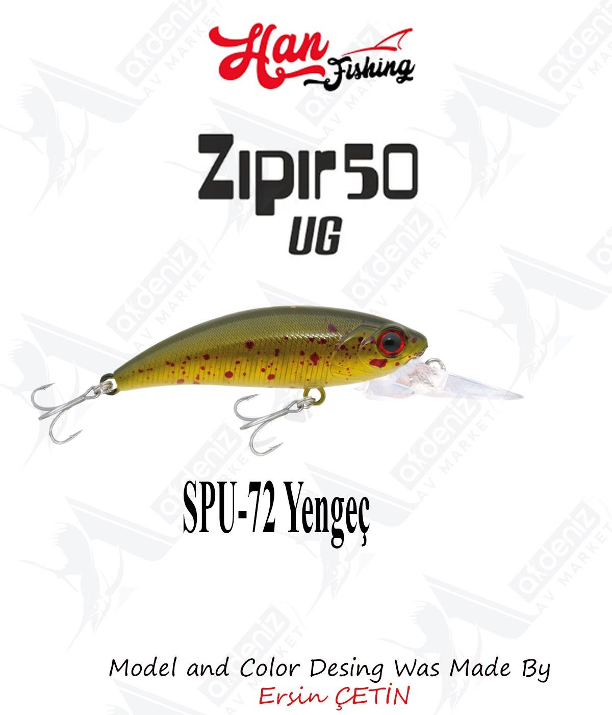Hanfish Zıpır Uzun Gaga SPU-72 YengeçHAN FİSHİNG