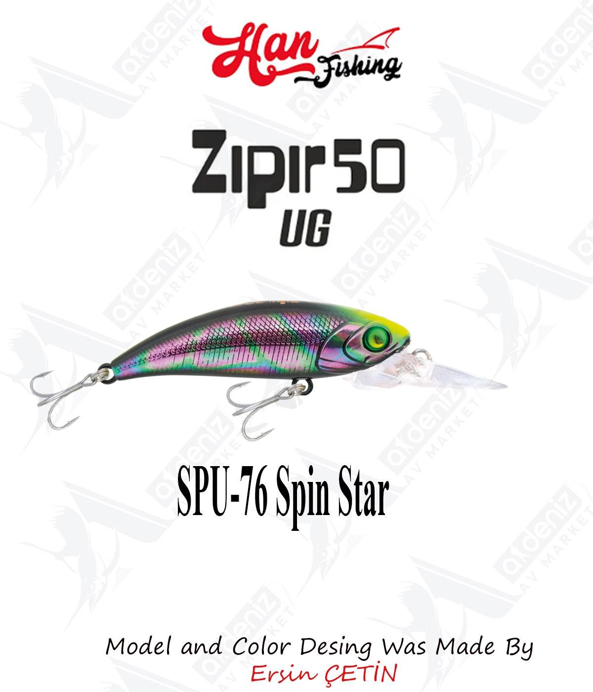 Hanfish Zıpır Uzun Gaga SPU-76 Spin StarHAN FİSHİNG