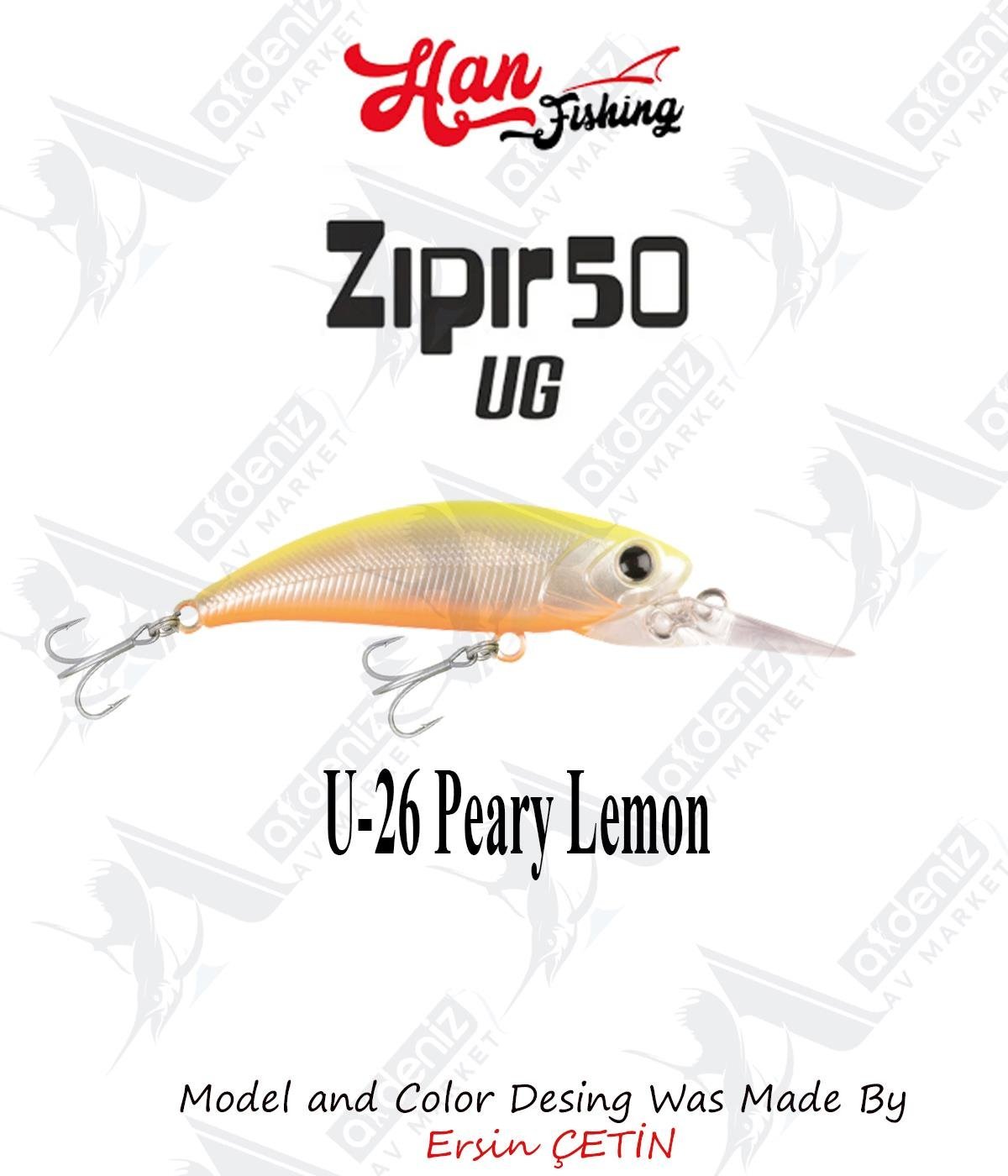 Hanfish Zıpır Uzun Gaga U-26 Peary LemonHAN FİSHİNG