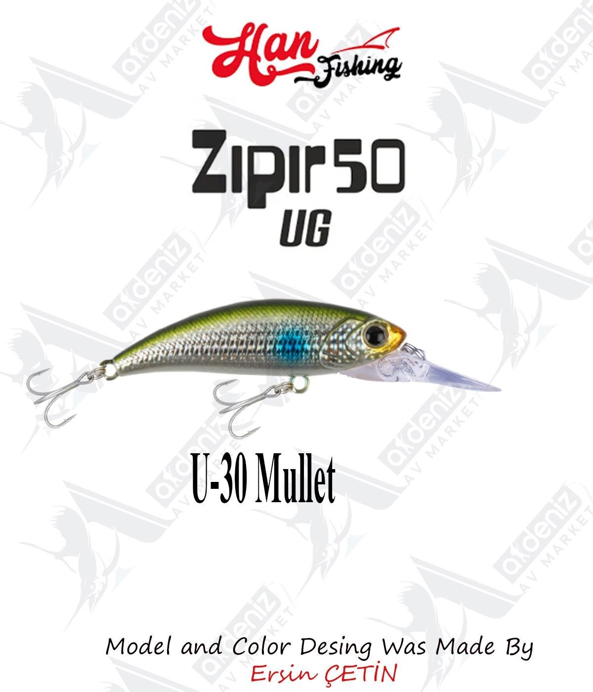 Hanfish Zıpır Uzun Gaga U-30 MulletHAN FİSHİNG