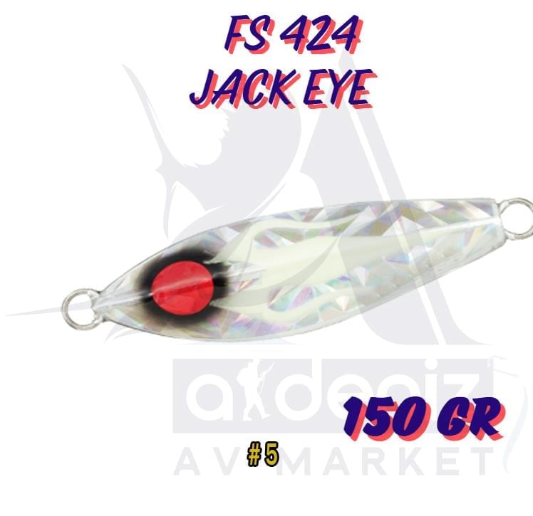 Hayabusa Fs 424 Jack Eye Slow Jig 150 gr 10 cm Color:5HAYABUSA