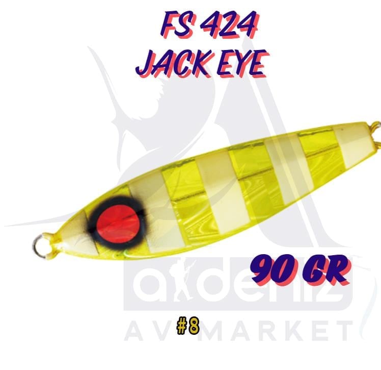 Hayabusa Fs 424 Jack Eye Slow Jig 90 gr 8 cm Color:8HAYABUSA