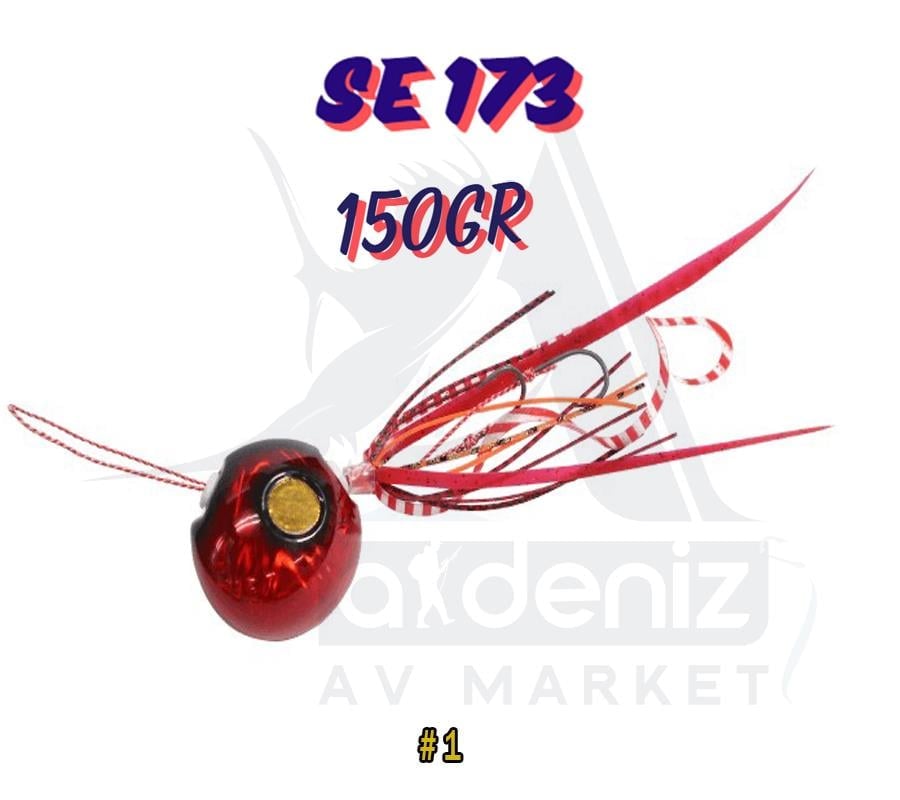 Hayabusa SE 173 Tai Rubber Free Slide VS Montajlı Set 150gr Jig Suni yem #1HAYABUSA