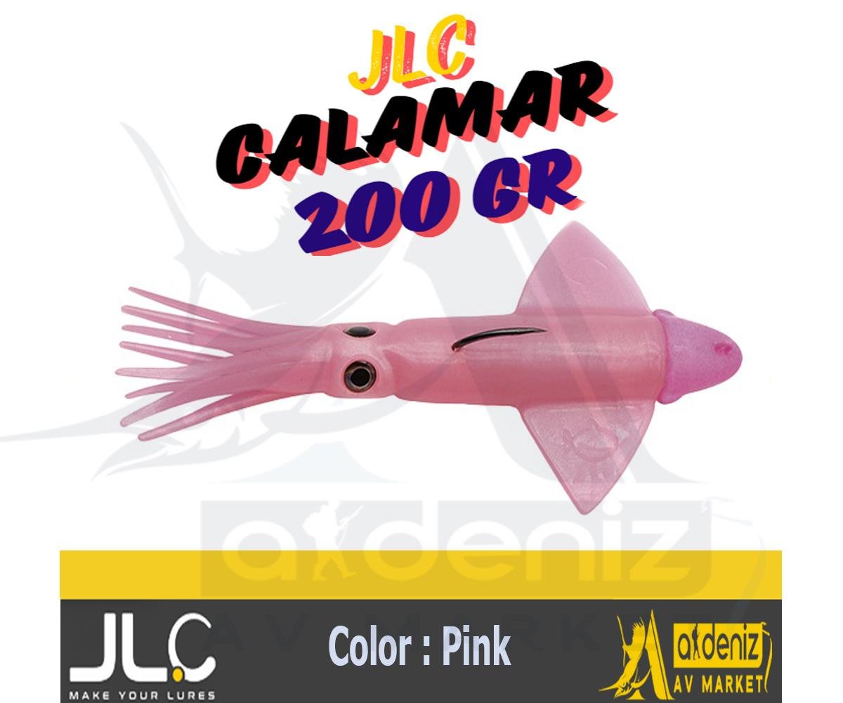 JLC Jigging A La Carta CALAMAR 200 Gr #1 Pink pembe Combo Silikon Kalamar Yem