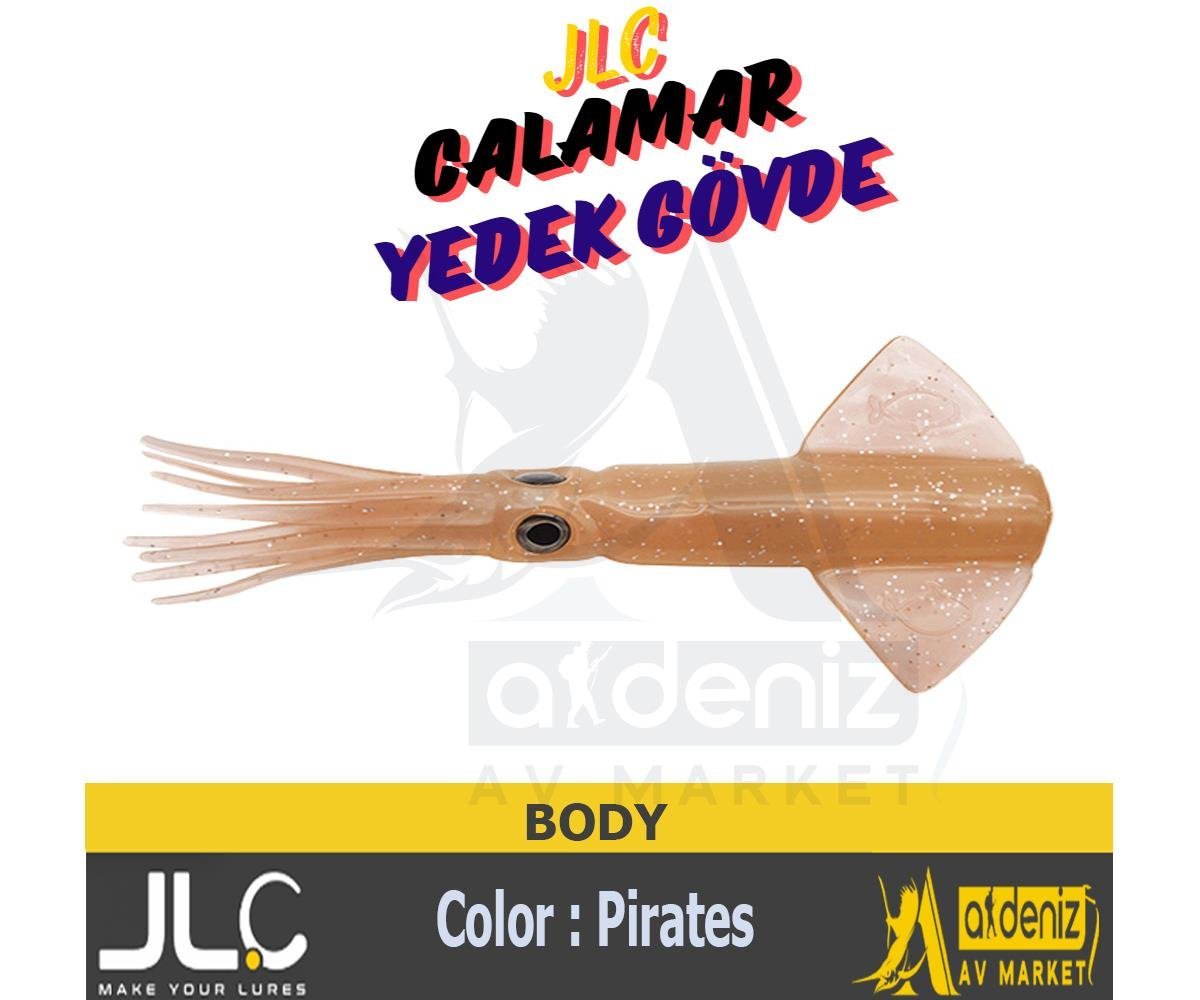 JLC Jigging A La Carta Calamar Body Replacement #3 PiratesJLC JİGGİNG A LA CARTA