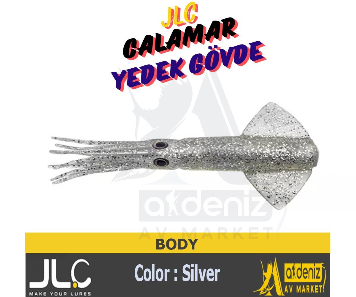 JLC Jigging A La Carta Calamar Body Replacement #10 SilverJLC JİGGİNG A LA CARTA