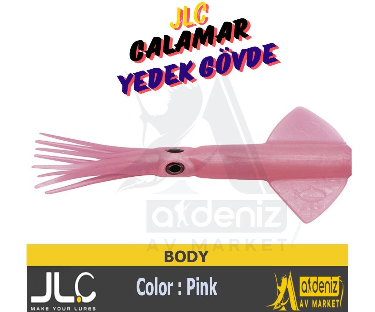 JLC Jigging A La Carta Calamar Body Replacement #1 PinkJLC JİGGİNG A LA CARTA