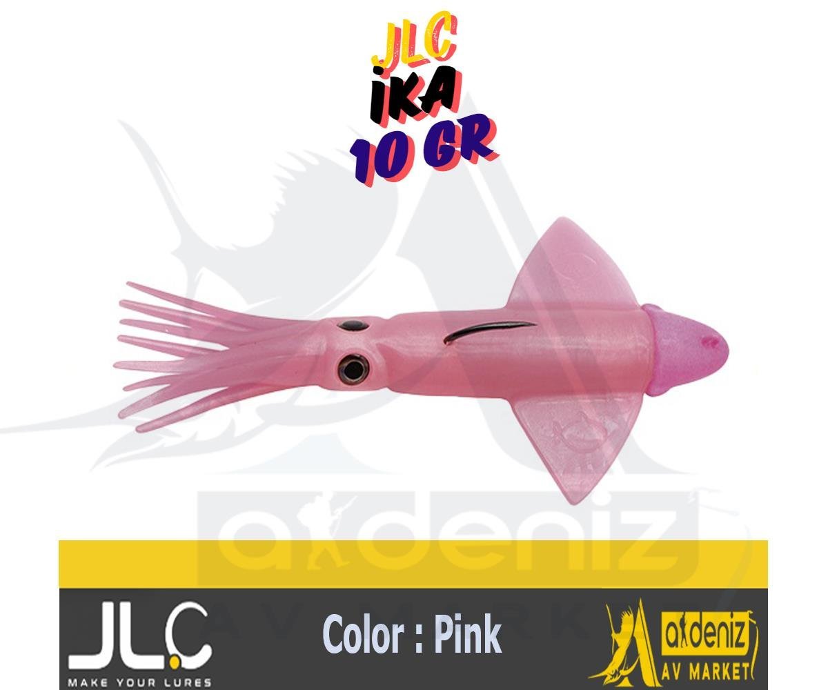 JLC Jigging A La Carta IKA 10 Gr #1 Pink pembe Combo Silikon Kalamar Yem