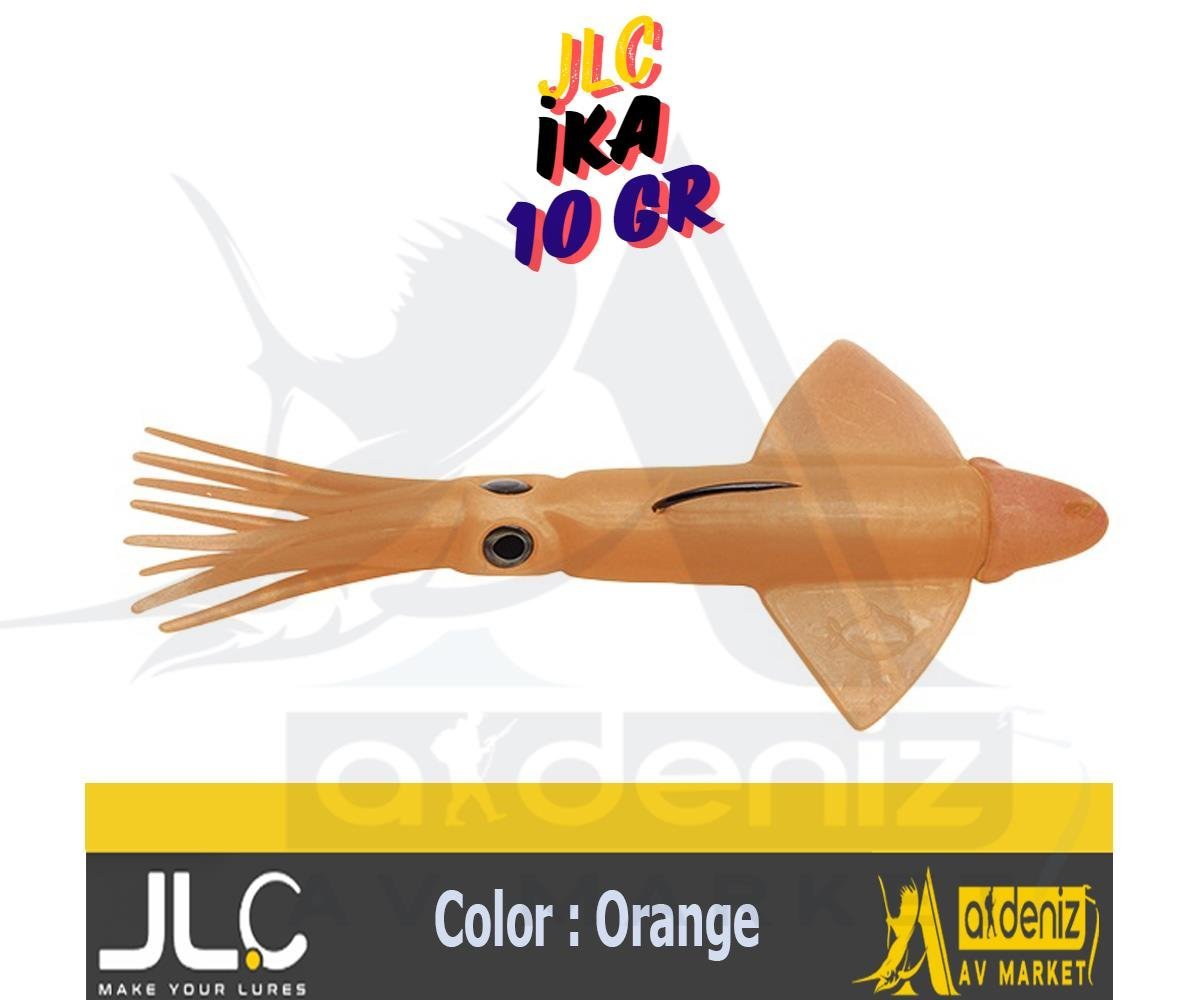 JLC Jigging A La Carta IKA 10 Gr #5 Orange turuncu Combo Silikon Kalamar Yem