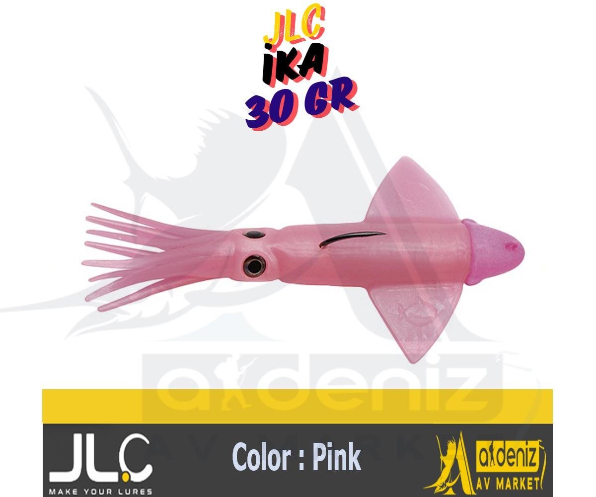 JLC Jigging A La Carta IKA 30 Gr #1 Pink pembe Combo Silikon Kalamar Yem