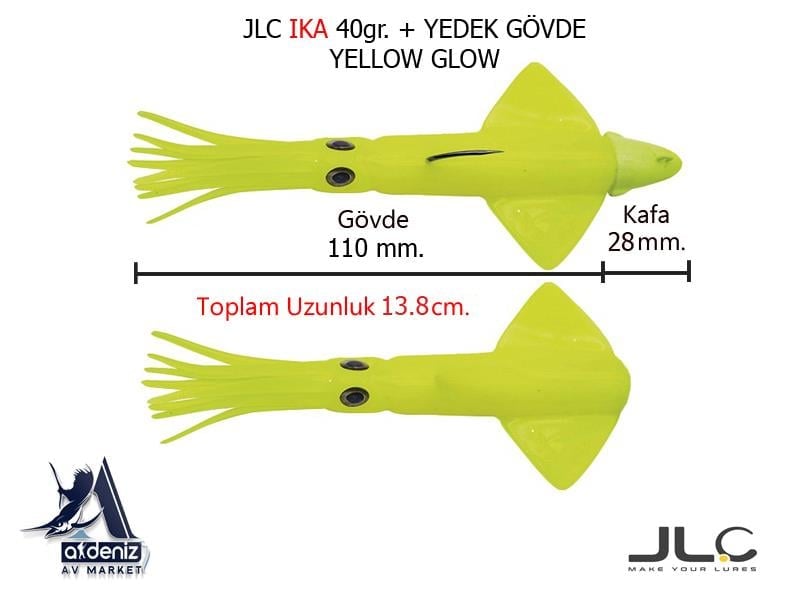 JLC Jigging A La Carta IKA 40 Gr #2 Glow