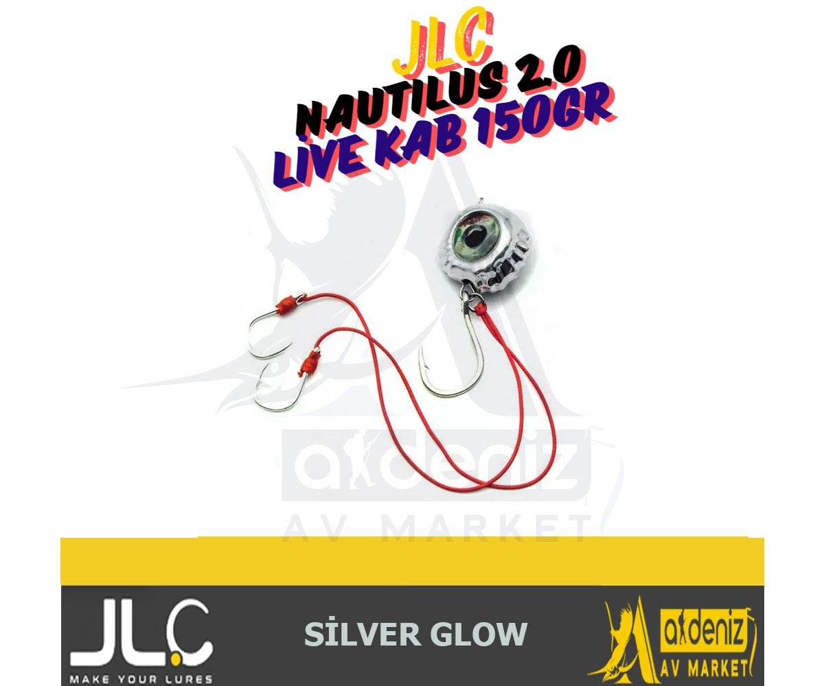 JLC Jigging A La Carta NAUTILUS 2.0 Live Kab 150 Gr #6 Silver GlowJLC JİGGİNG A LA CARTA