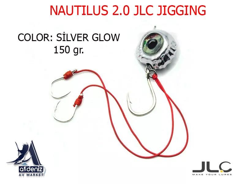 JLC Jigging A La Carta NAUTILUS 2.0 Live Kab 150 Gr Silver Glow