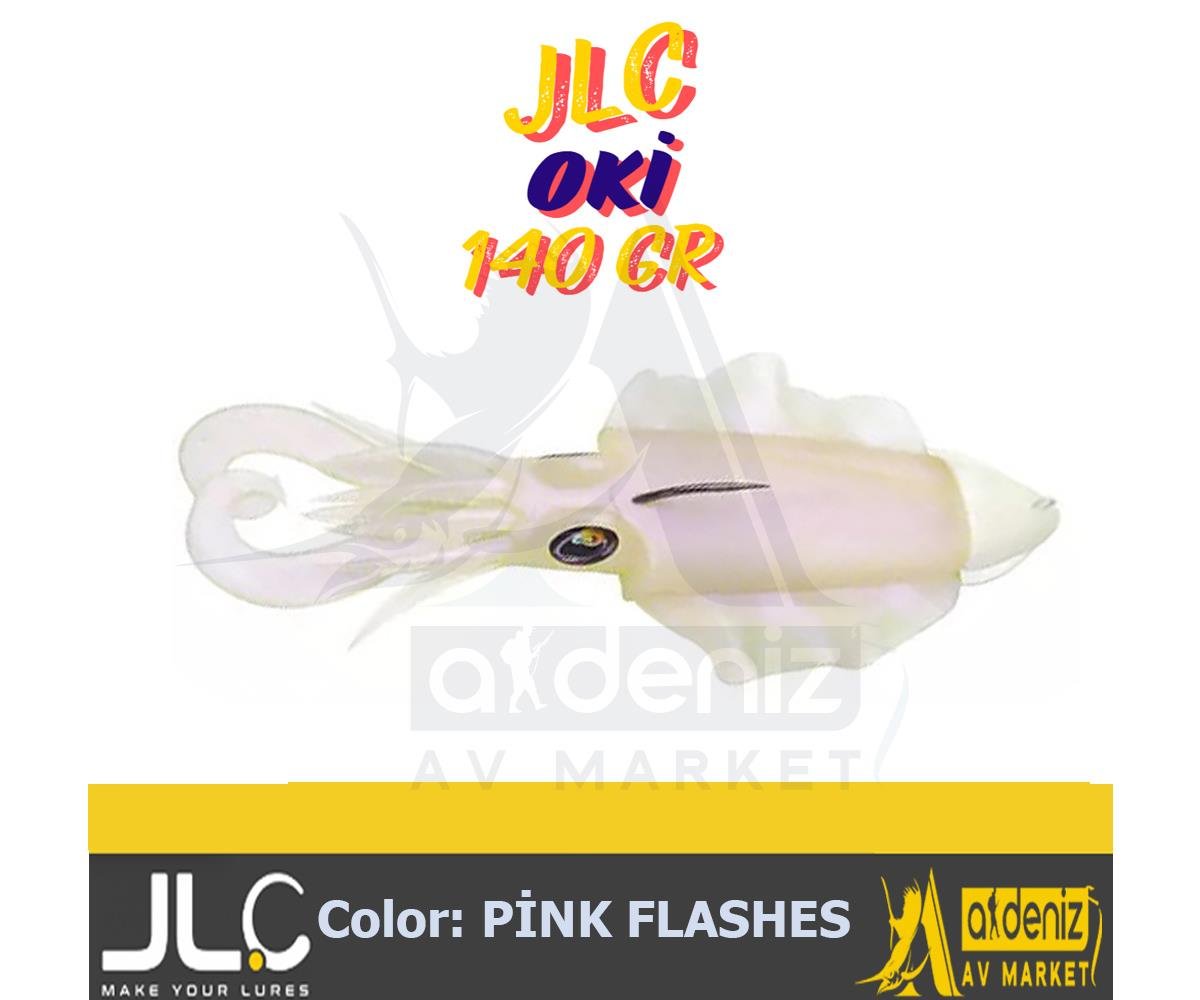 JLC Jigging A La Carta Oki 140 Gr #2 Pink Flashes Combo Silikon Sübye YemJLC JİGGİNG A LA CARTA