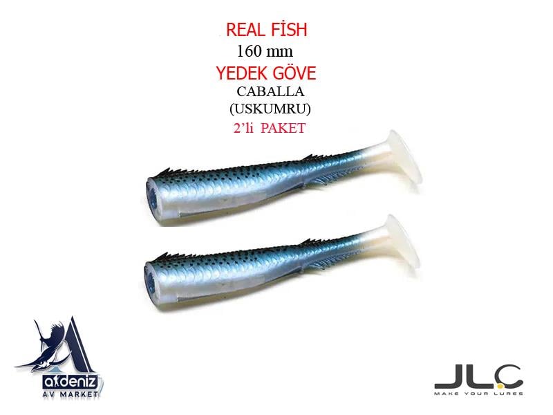 JLC Jigging A La Carta Real Fish Body Replacement 160mm #1 Caballa