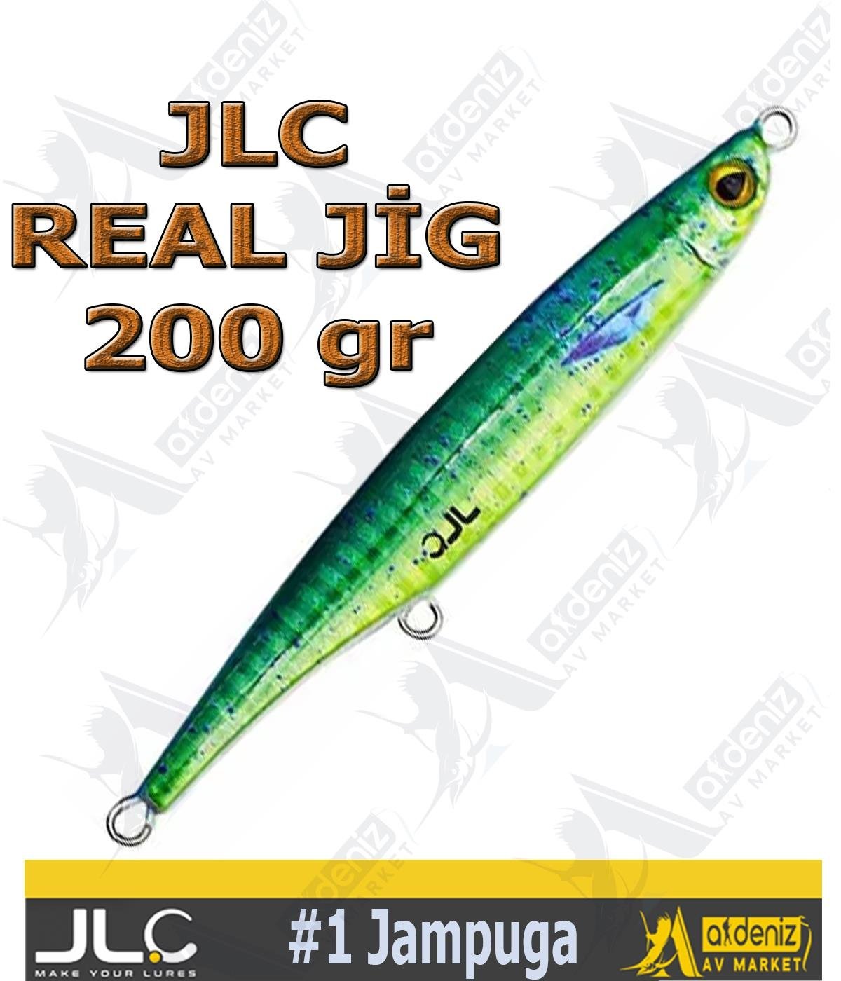 JLC Jigging A La Carta Real Jig 200gr #1 JAMPUGAJLC JİGGİNG A LA CARTA