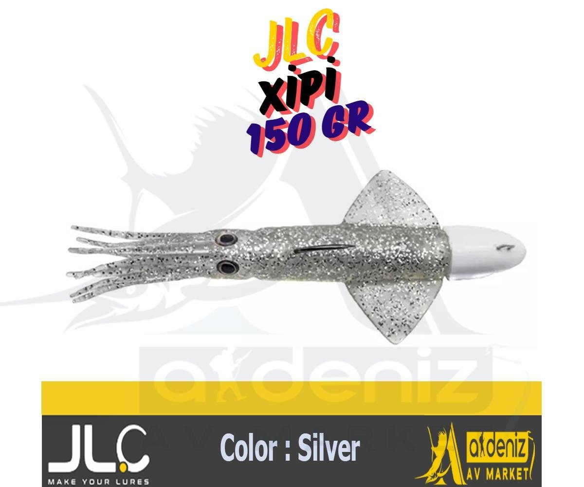JLC Jigging A La Carta XİPİ 150 Gr #10 Silver plata gümüş Combo Silikon Kalamar Yem