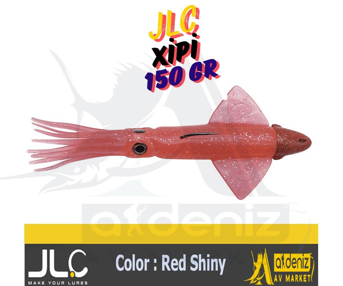 JLC Jigging A La Carta XİPİ 150 Gr #9 Red Shiny kırmızı Combo Silikon Kalamar Yem