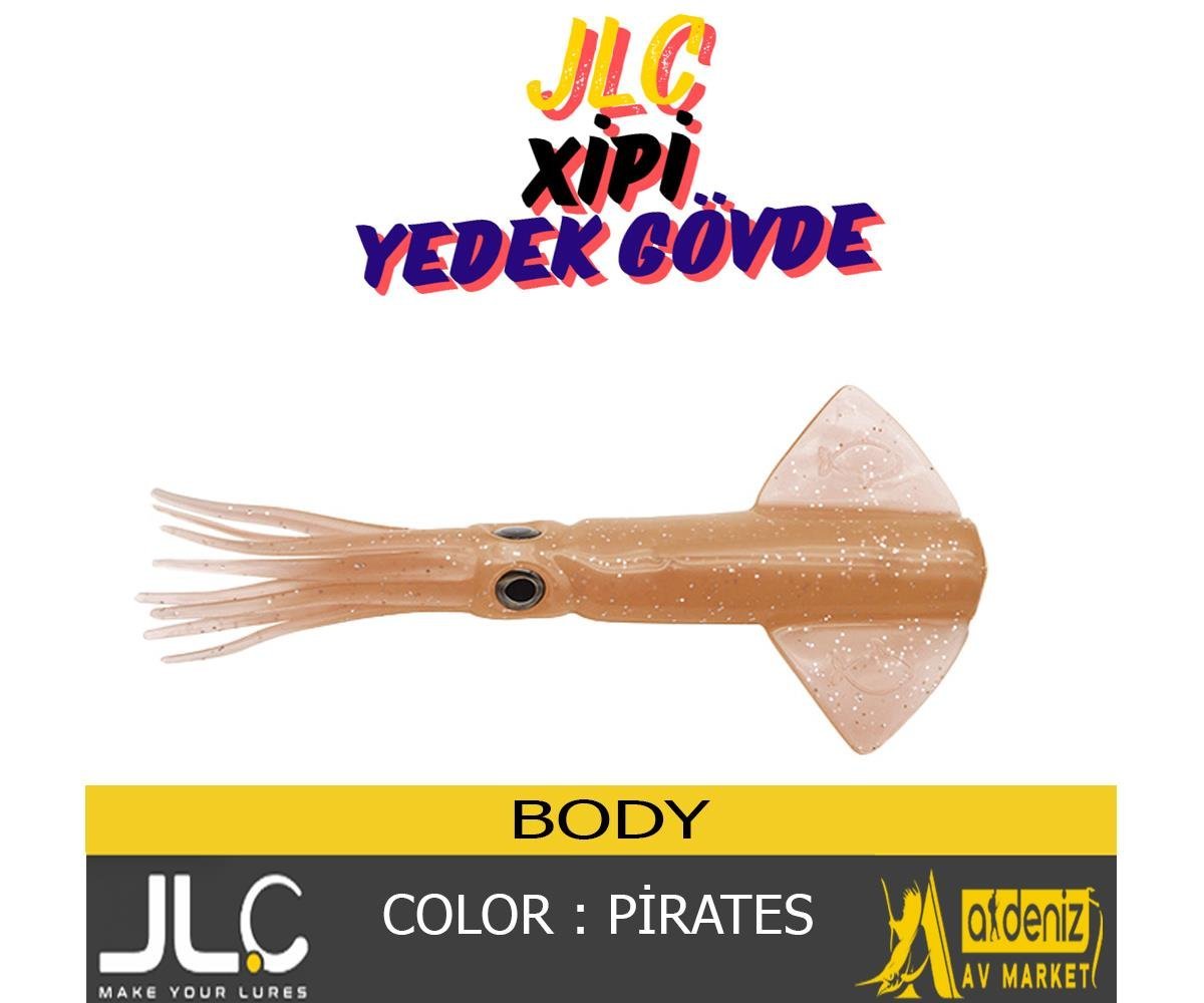 JLC Jigging A La Carta XIPI Body Replacement #3 Pirates Silikon Kalamar Yedek GövdeJLC JİGGİNG A LA CARTA