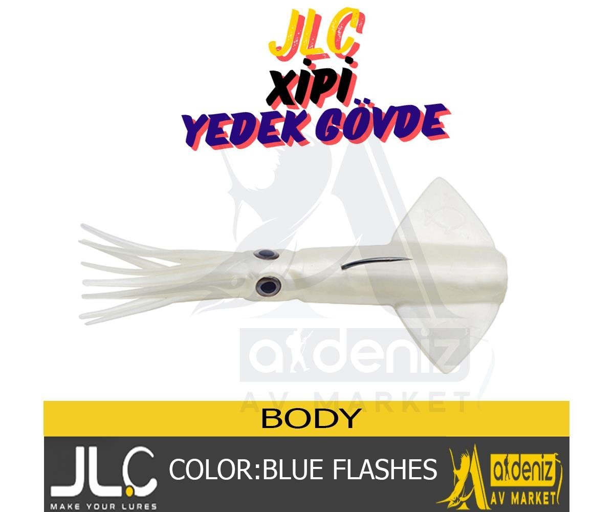 JLC Jigging A La Carta XIPI Body Replacement #7 Blue FlashesJLC JİGGİNG A LA CARTA