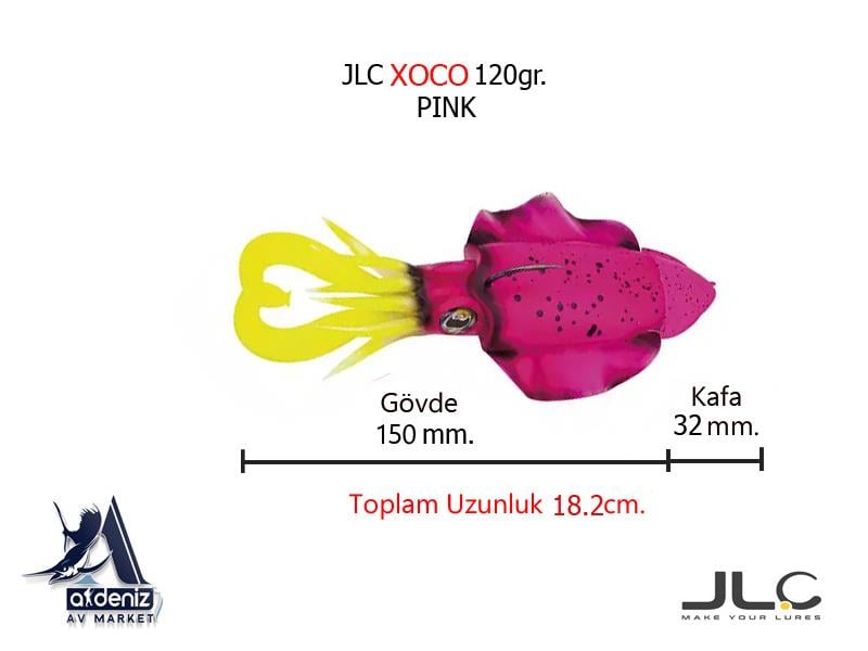 JLC Jigging A La Carta Xoco 120 Gr #4 Pink