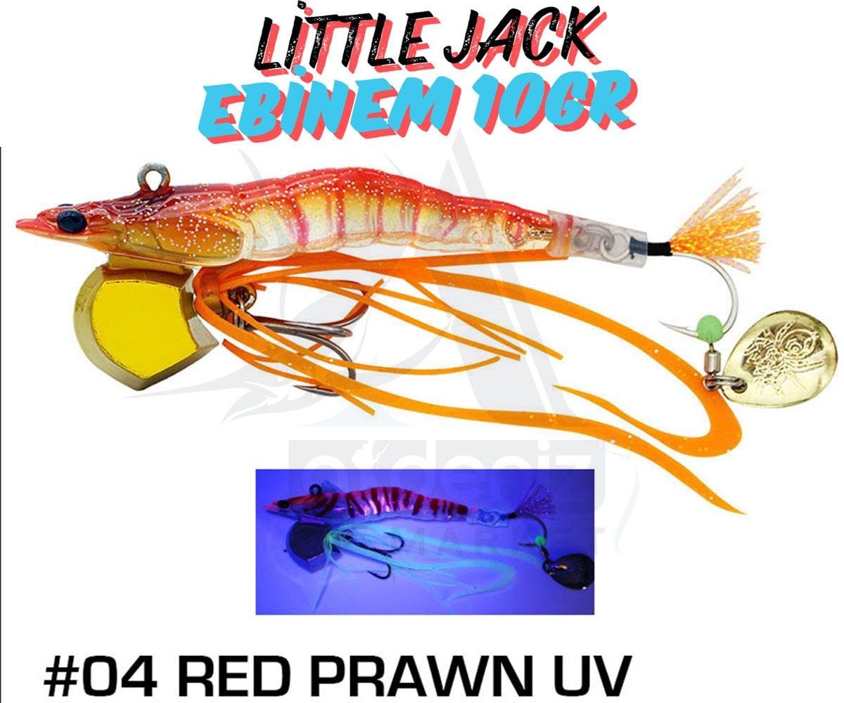 Little Jack Ebinem 6,05 cm 10 gr #04 Red Prawn UVLİTTLE JACK