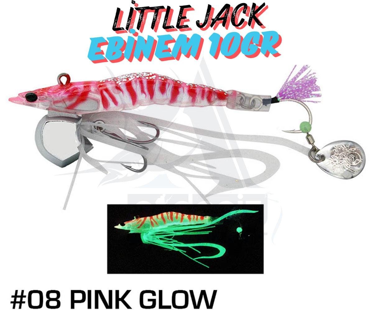 Little Jack Ebinem 6,05 cm 10 gr #08 Pink GlowLİTTLE JACK