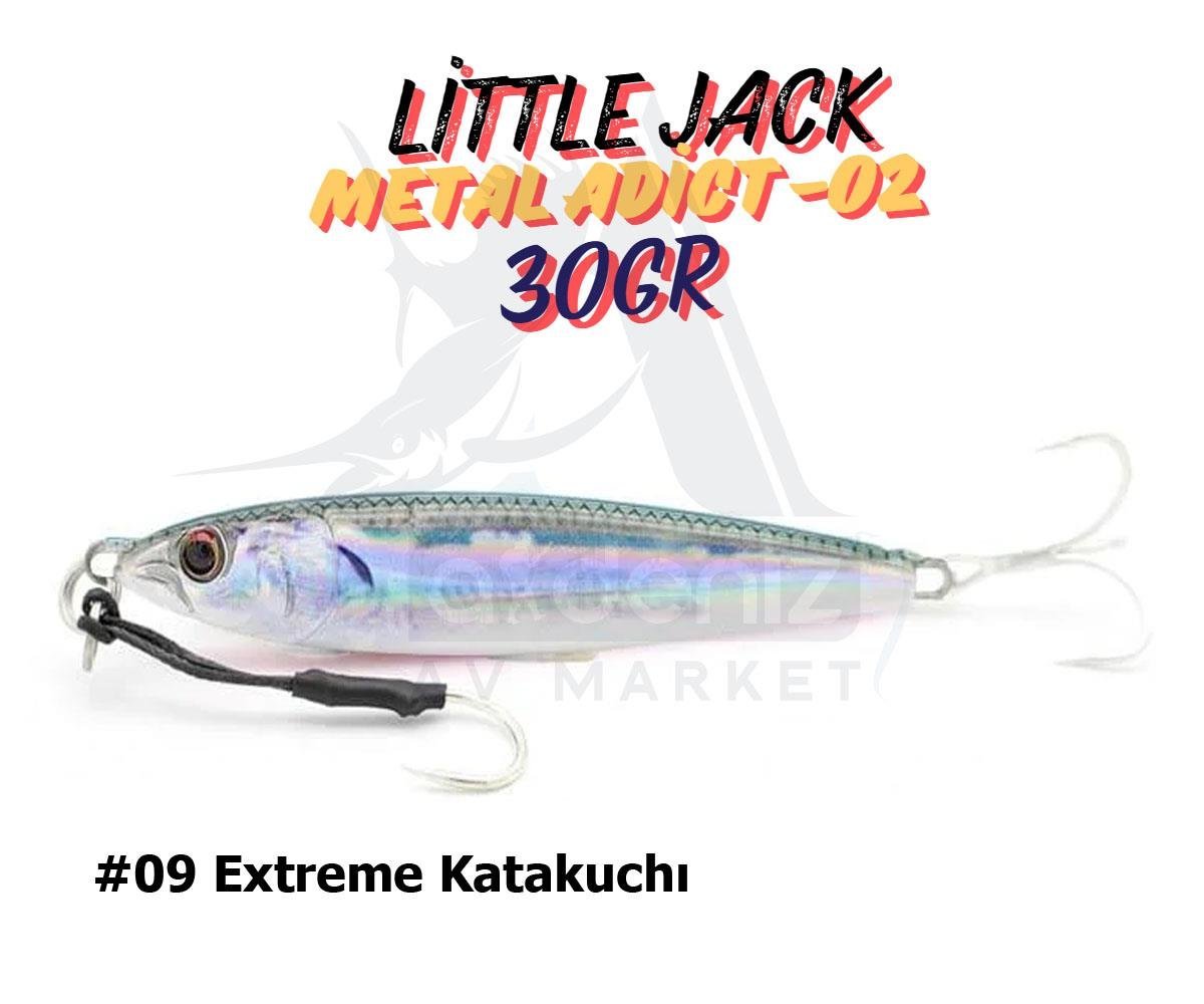 Little Jack Metal Adict-02 30 gr Jig Yem #09 Extreme KatakuchıLİTTLE JACK