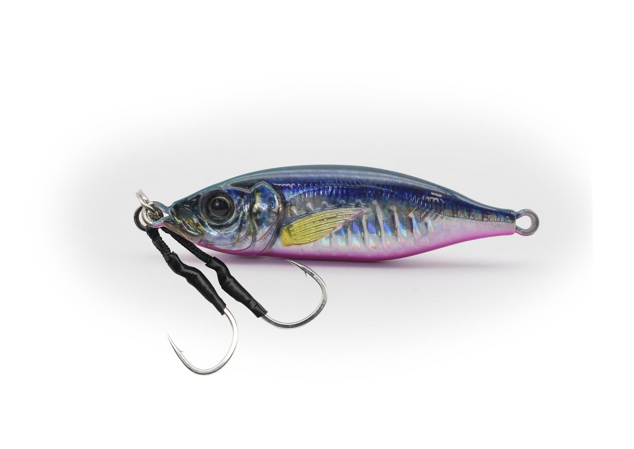 Little Jack Metal Adict-06 30 gr Jig Yem #04 Blue Pink Maru-Ajı