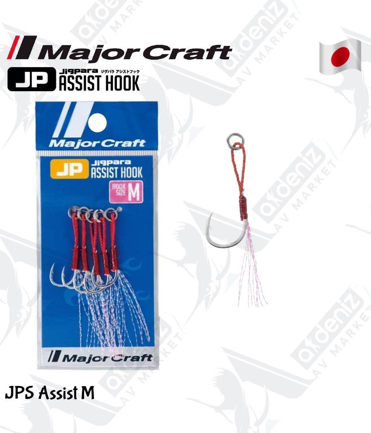 MC Major Craft Jigpara JPS Single Asist İğne 5'li Paket #MMAJOR CRAFT