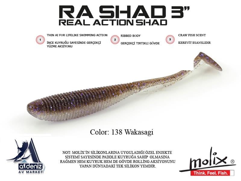 Molix RA Real Action Shad 3.0
