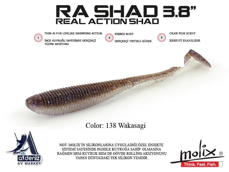 Molix RA Real Action Shad 3.8