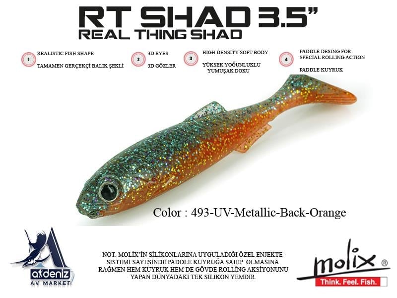 Molix RT Real Thing Shad 3.5