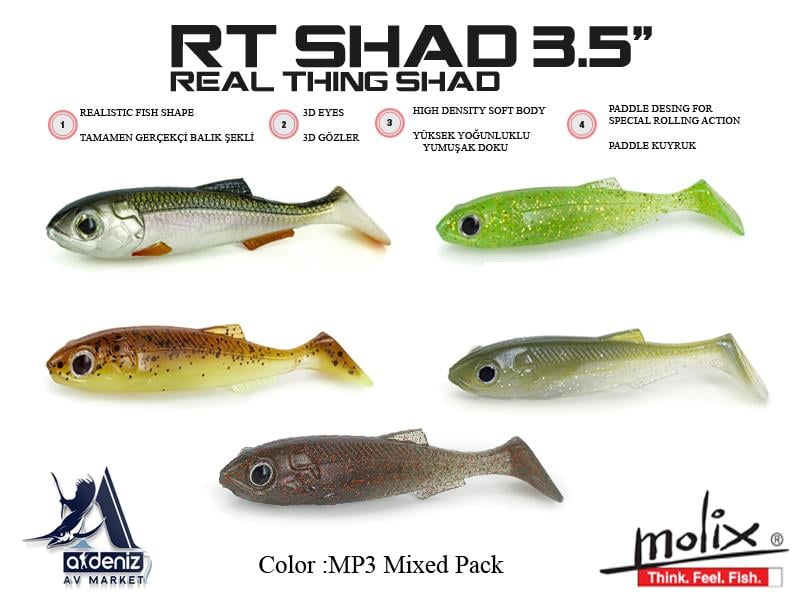 Molix RT Real Thing Shad 3.5