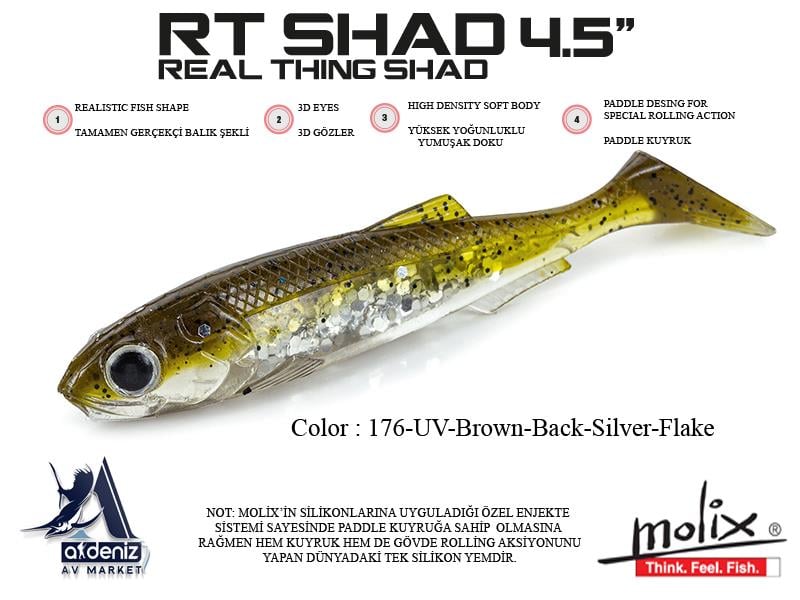Molix RT Real Thing Shad 4.5
