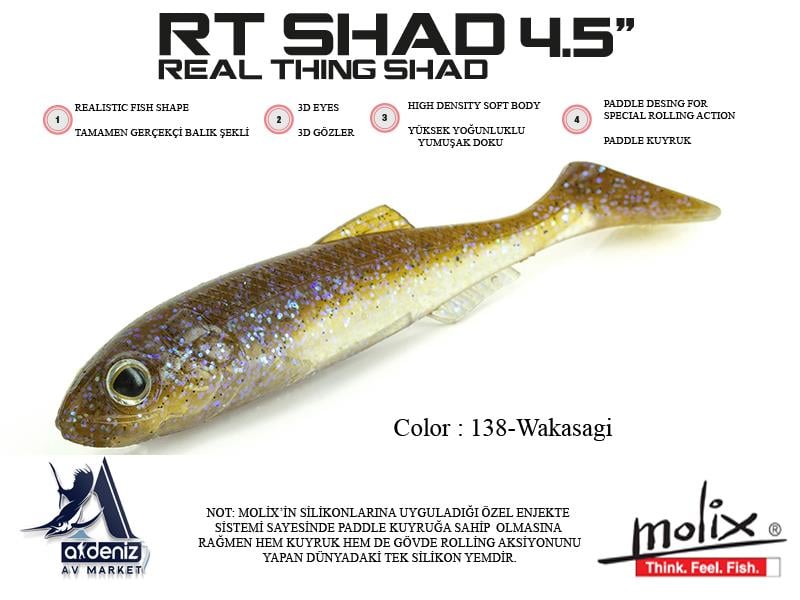 Molix RT Real Thing Shad 4.5